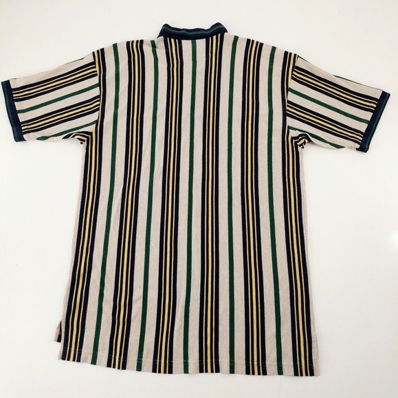 Vintage Izod | Green Blue Dad Polo Size large - Picture 7 of 8